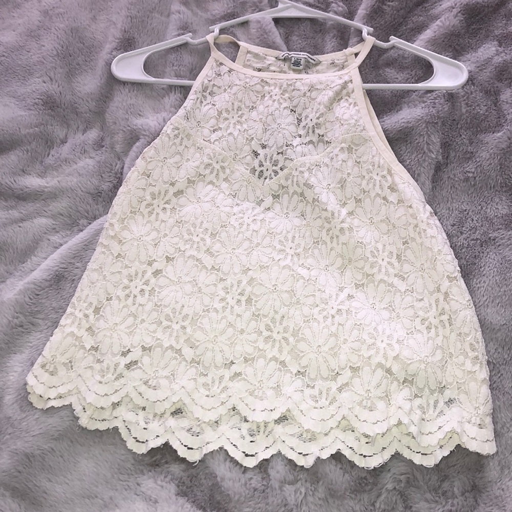 American eagle crop tank